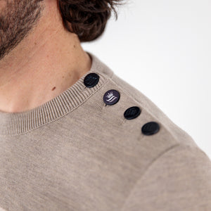 Pull marin rayé laine mérinos