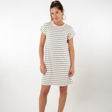 Sleeveless striped dress