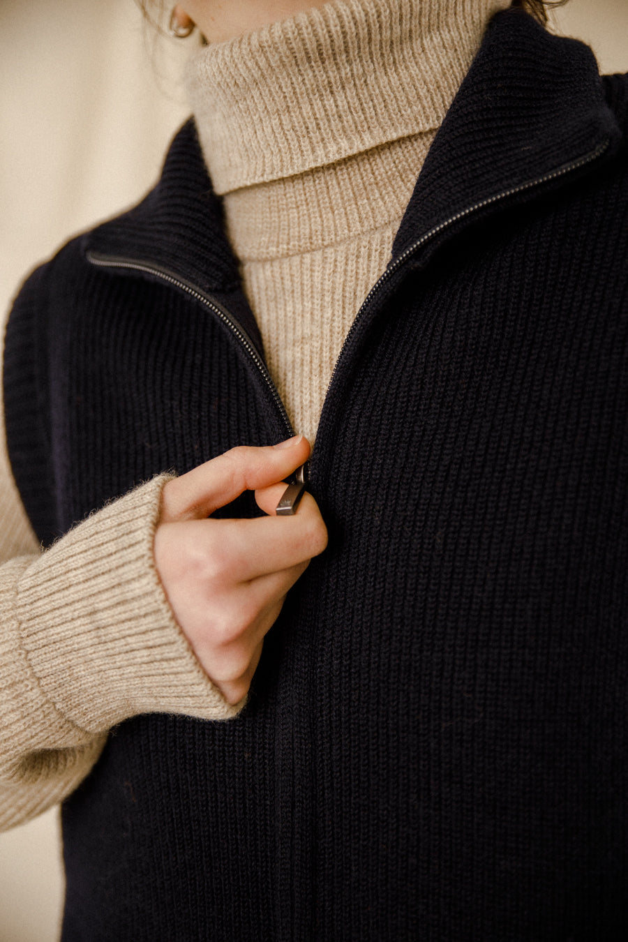 Blouson zippé sans manche Edouard