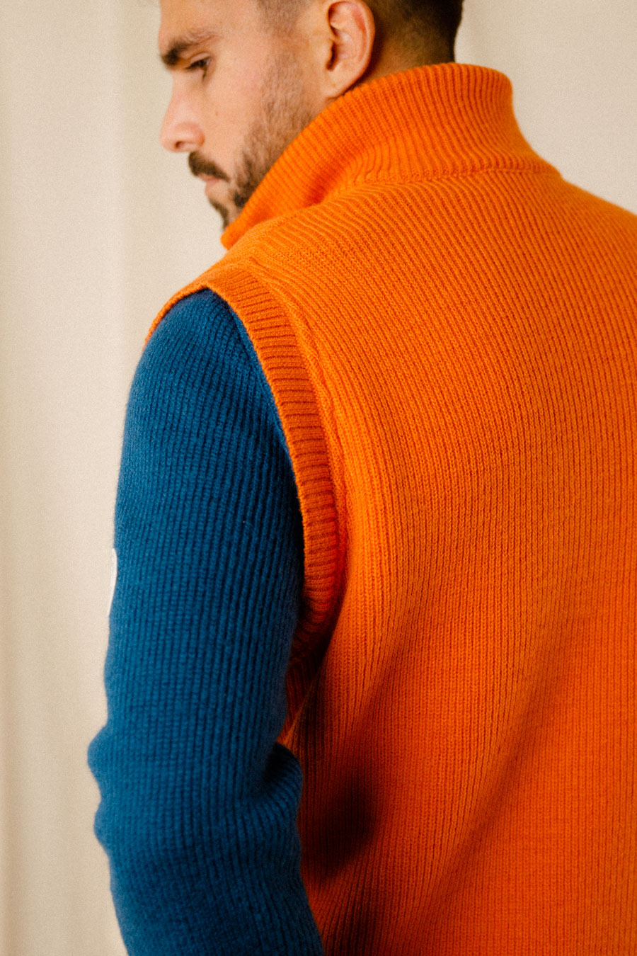 Blouson zippé sans manche Edouard