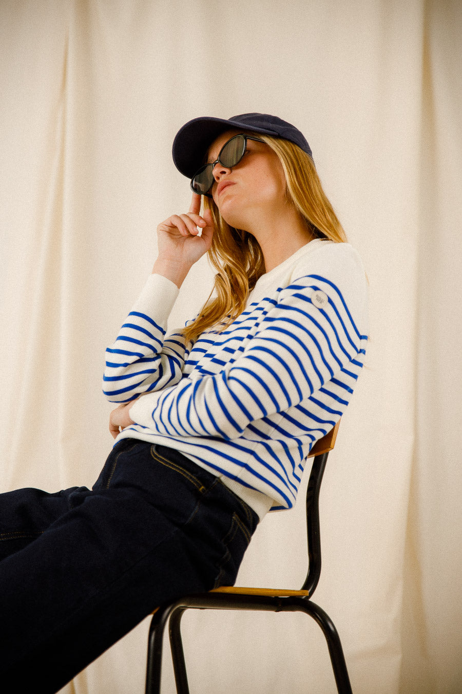 Pull marin rayé Ellen