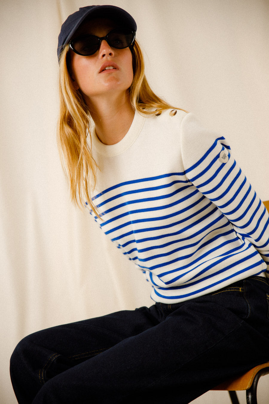 Pull marin rayé Ellen
