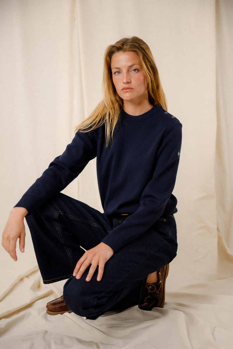 Plain sailor sweater Ellen