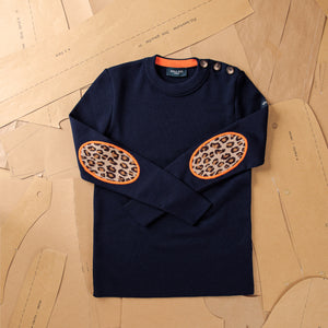Pull Erra Marine/Fluo/Leopard