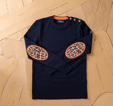 Pull Erra Marine/Fluo/Leopard