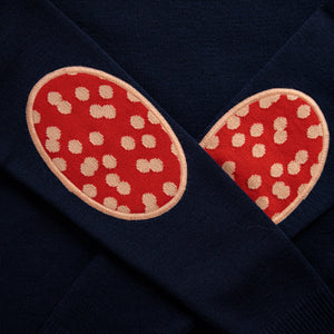 Pull Erra Marine/Orange/Pois