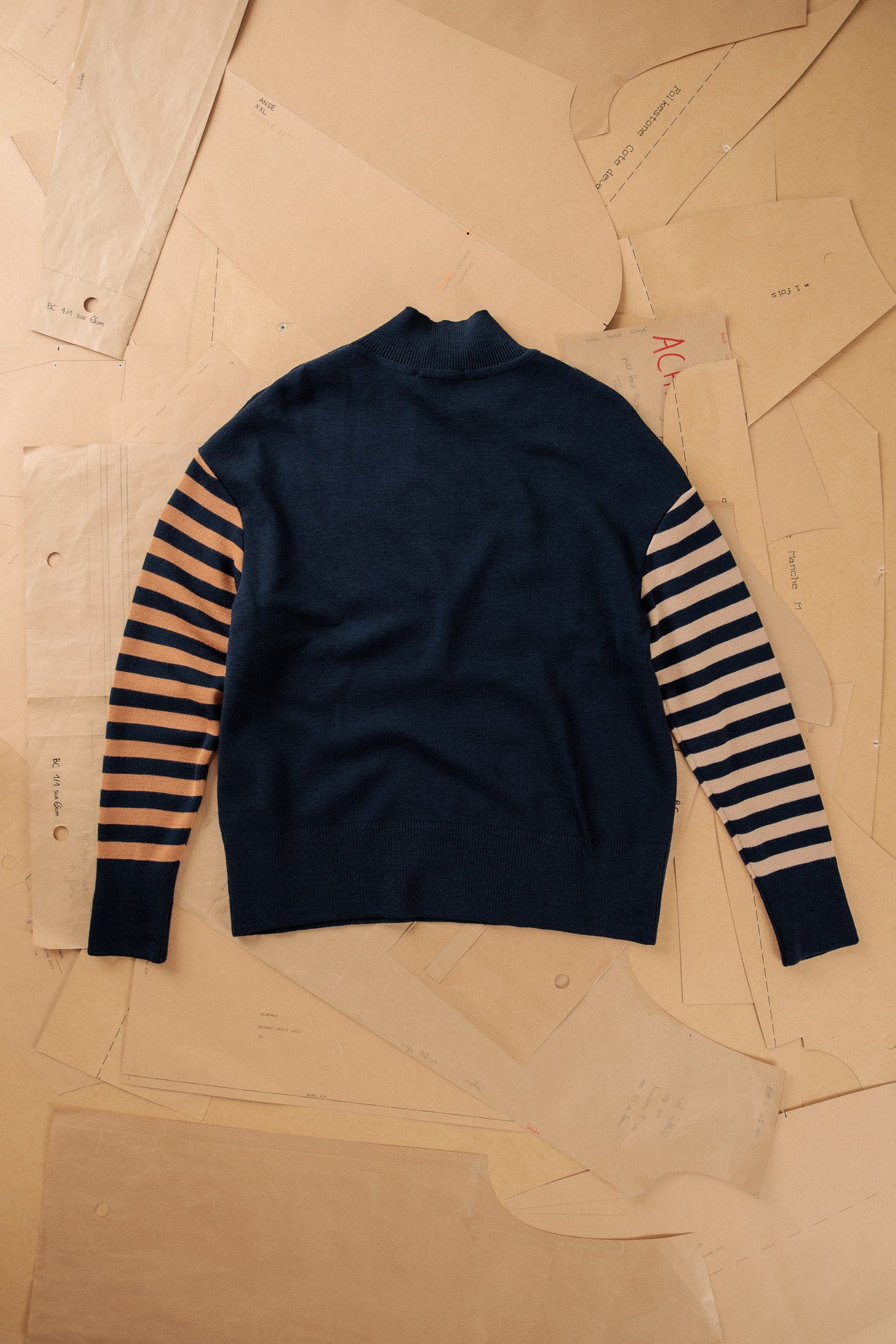 Pull tricolore Eulalie