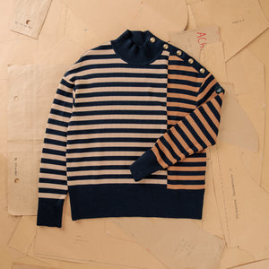 Pull tricolore Eulalie