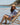 Marinière Flo bleu persico orange tramonto col bateau coton égyptien homme femme Royal Mer