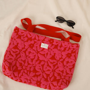 Moyen cabas fleurs Gaby