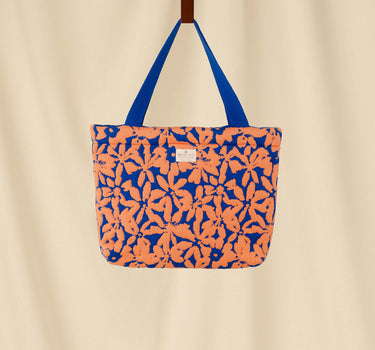 Moyen cabas fleurs Gaby