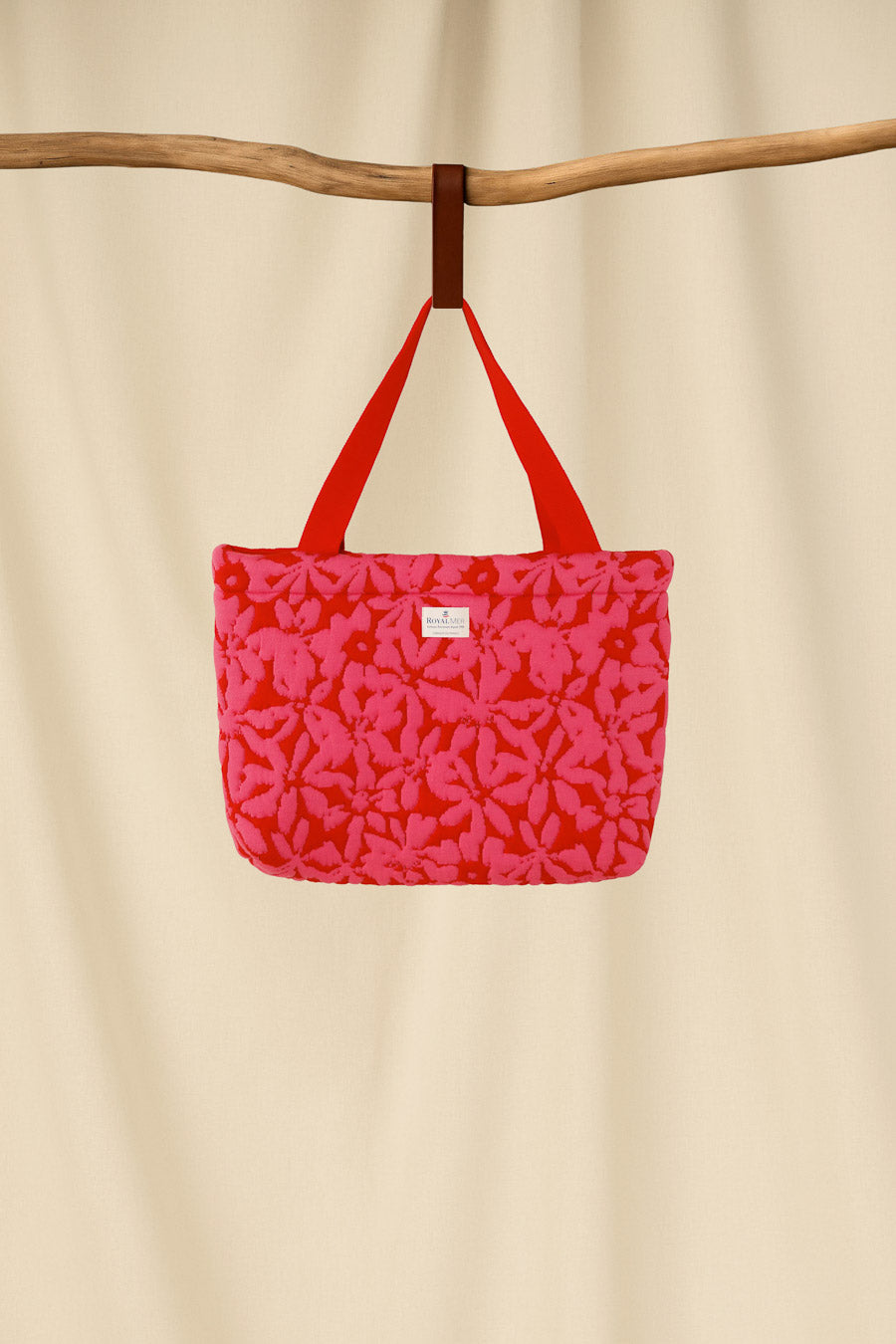 Moyen cabas fleurs Gaby