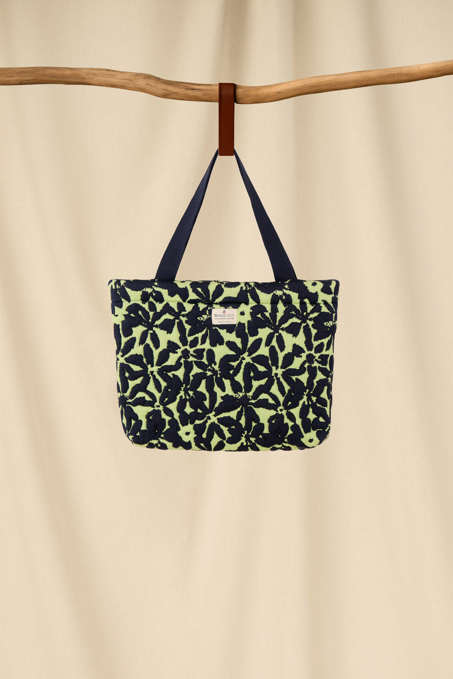Moyen cabas fleurs Gaby
