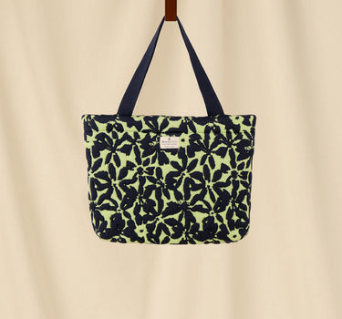 Moyen cabas fleurs Gaby