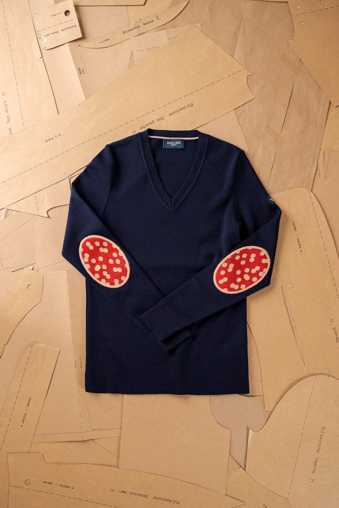 Pull Hali Marine/Pois