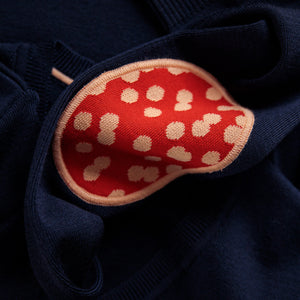 Pull Hali Marine/Pois