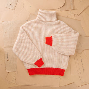 LOOSE VOLUME TURTLENECK SWEATER