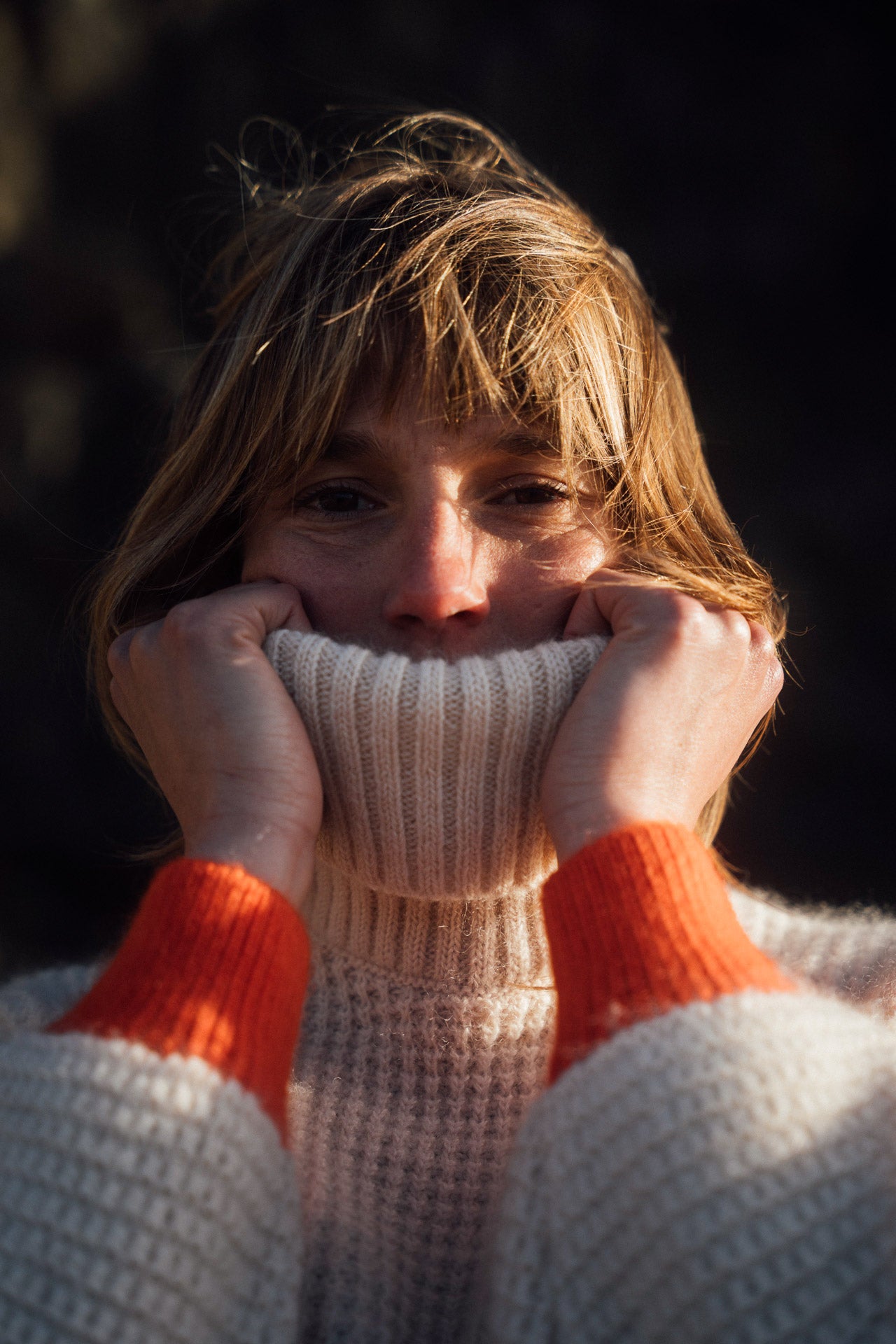 LOOSE VOLUME TURTLENECK SWEATER