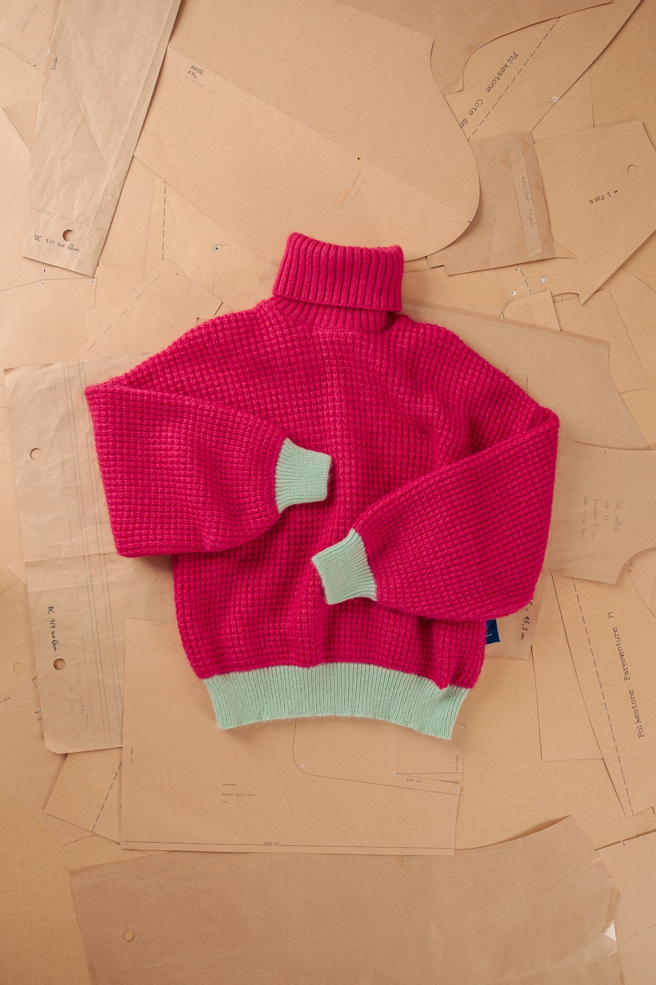 Pull col roulé Icha