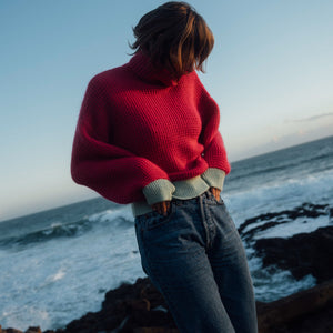 Pull col roulé Icha