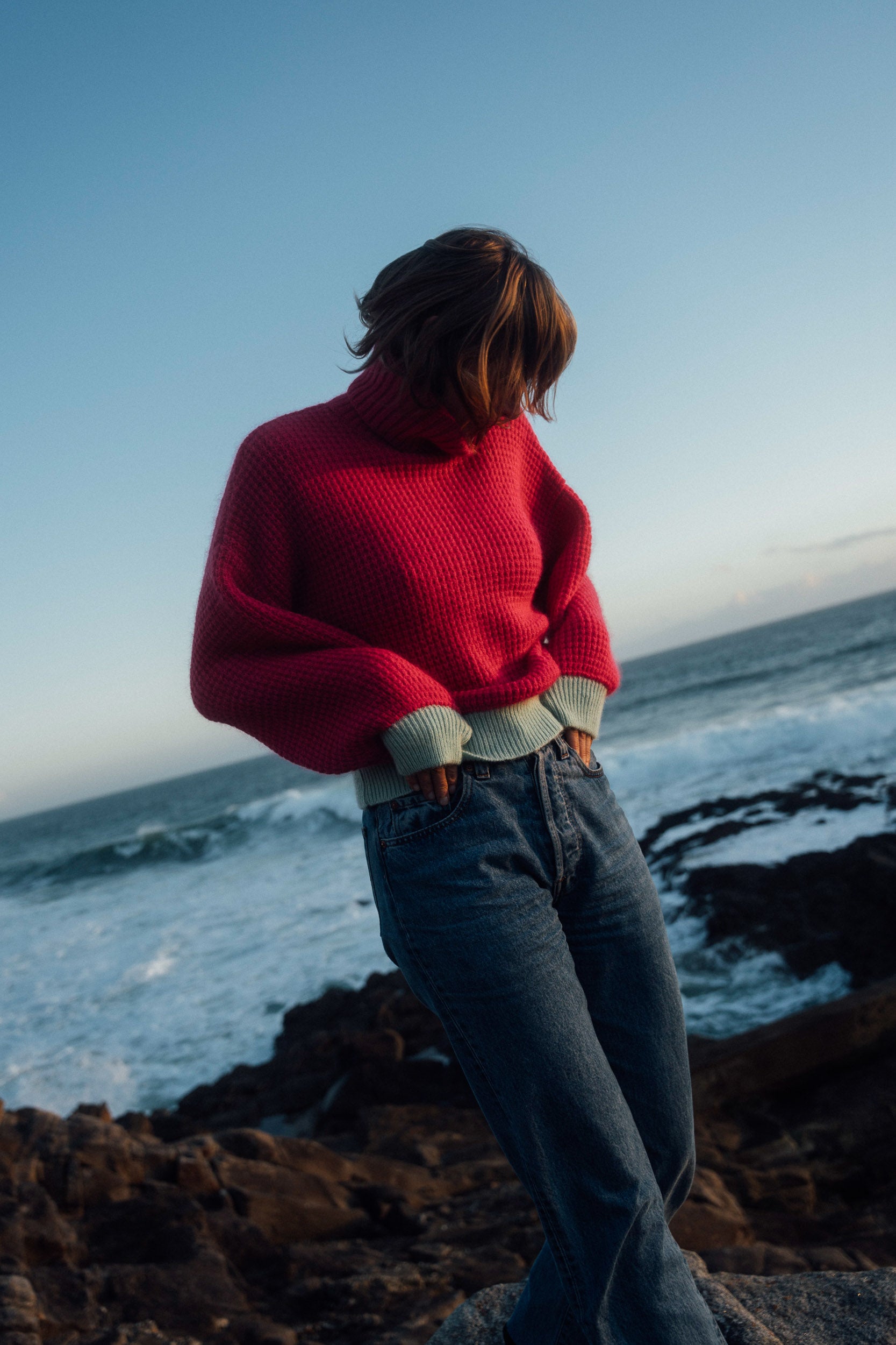 Pull col roulé Icha