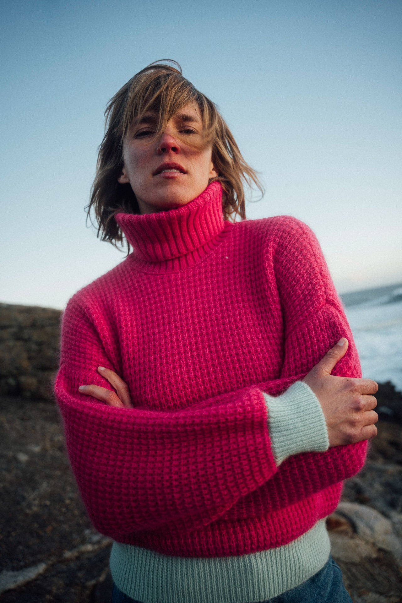 Pull col roulé Icha