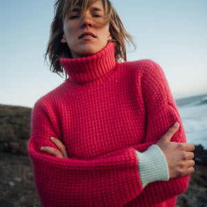 Pull col roulé Icha