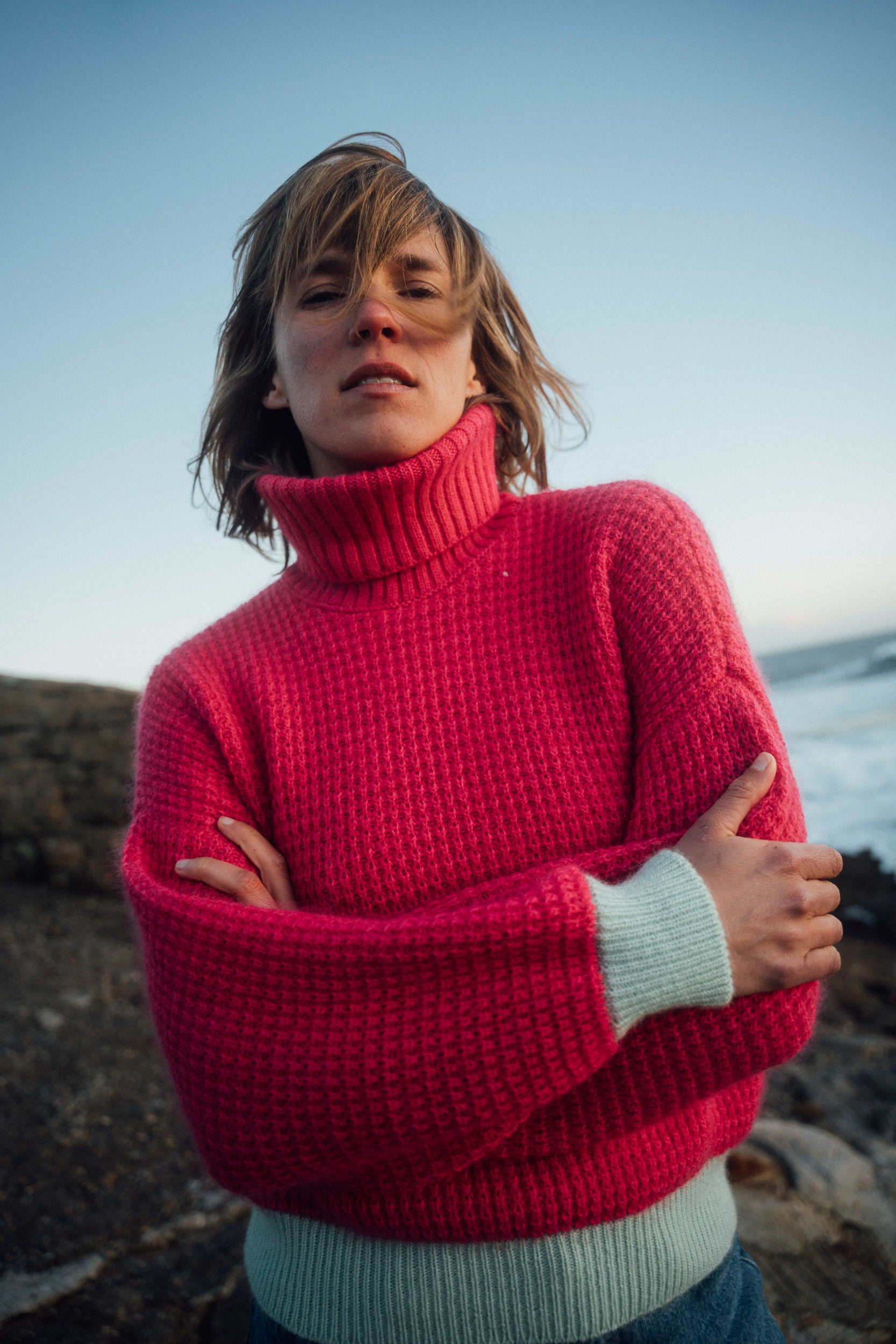 Pull col roulé Icha