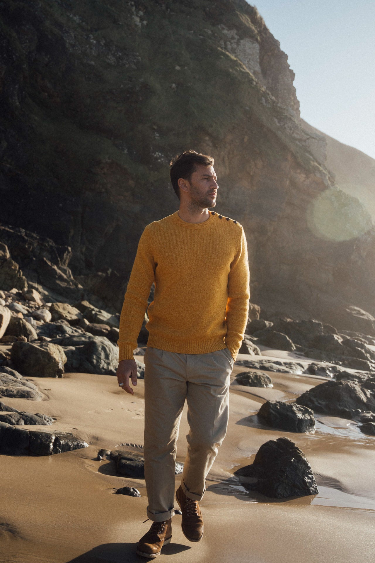 SAILOR NECK SWEATER