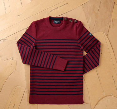 Pull marin rayé Isa 2