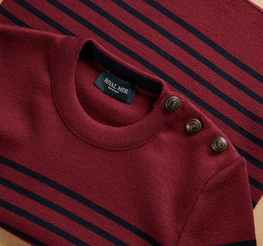 Pull marin rayé Isa 2