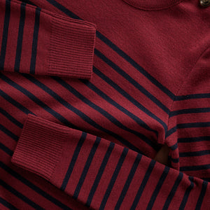 FITTED STRIPED SAILOR SWEATER