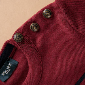 FITTED STRIPED SAILOR SWEATER