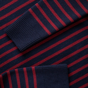 FITTED STRIPED SAILOR SWEATER