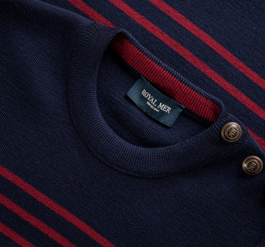 Pull marin rayé Isa 2