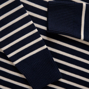 FITTED STRIPED SAILOR SWEATER