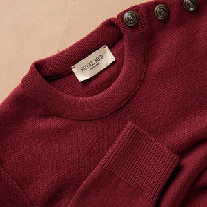 FITTED PLAIN SAILOR SWEATER