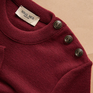 FITTED PLAIN SAILOR SWEATER