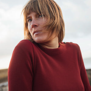 FITTED PLAIN SAILOR SWEATER