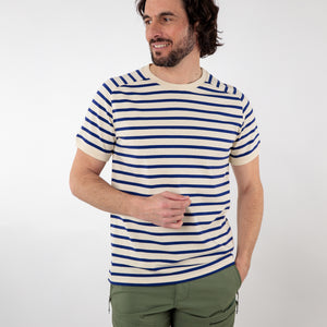 Striped raglan sleeve t-shirt