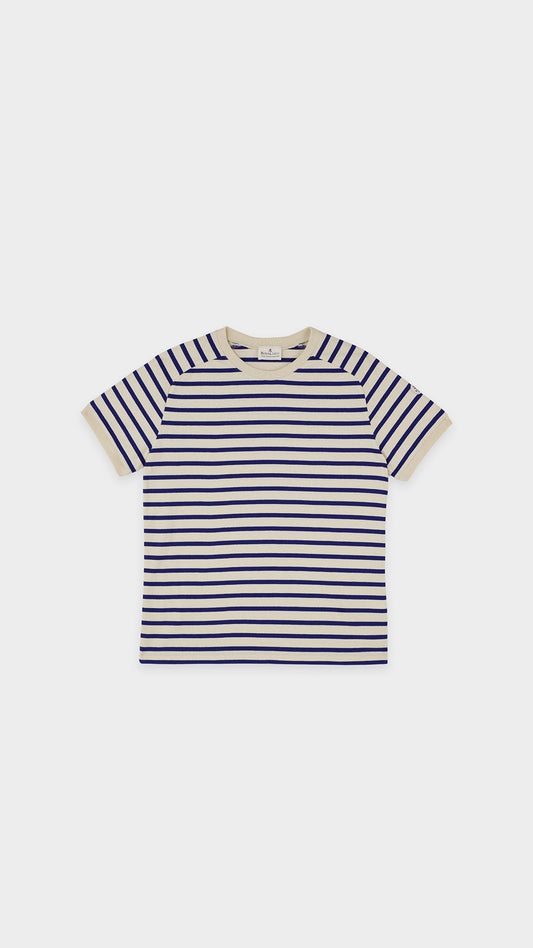 Striped raglan sleeve t-shirt
