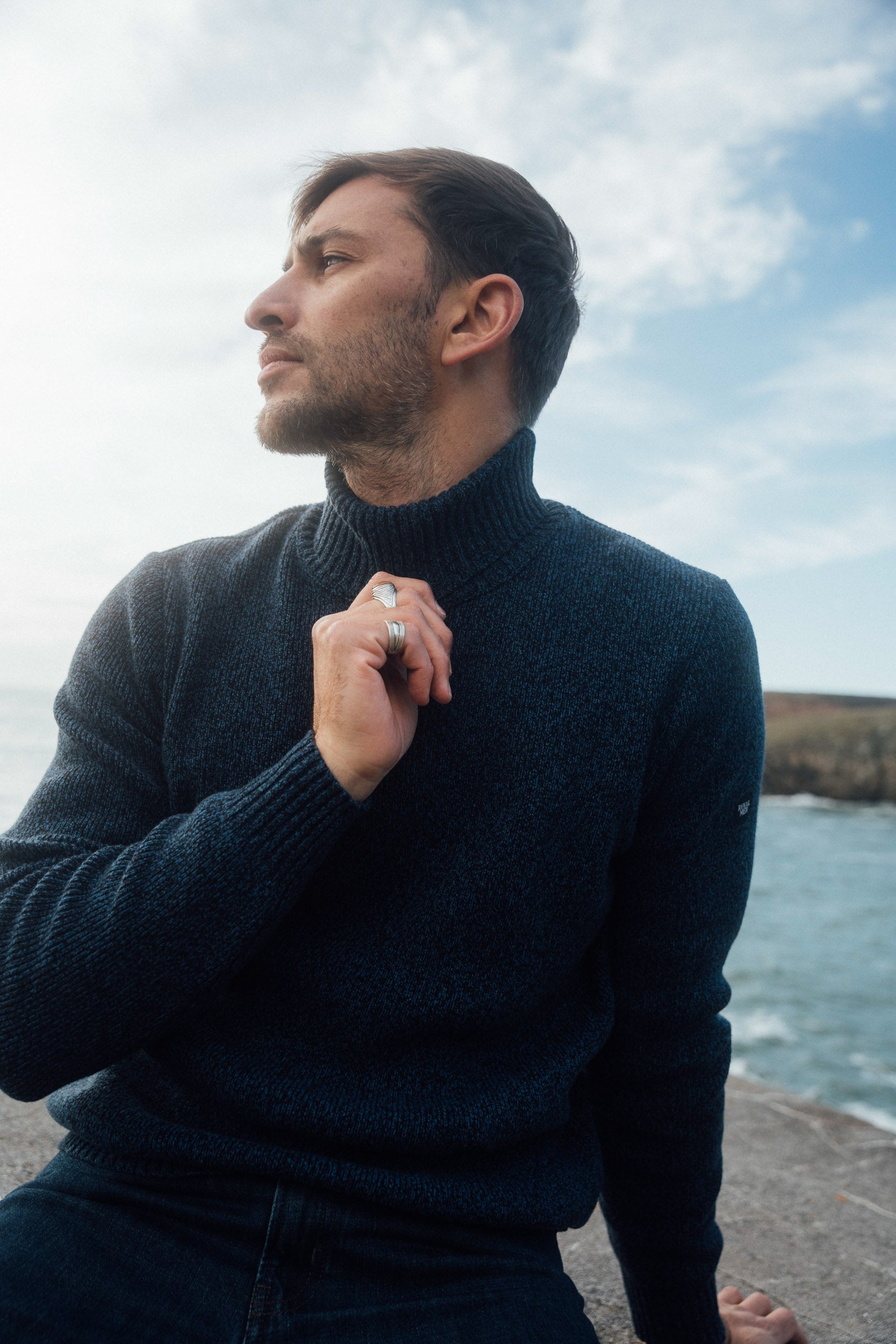 Pull col roulé Joan