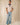 Polo Joss beige argento col marine coton égyptien boutons nacre Royal Mer