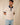 Polo Joss beige argento col marine coton égyptien boutons nacre Royal Mer