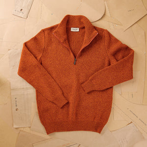 TRUCKER NECK SWEATER