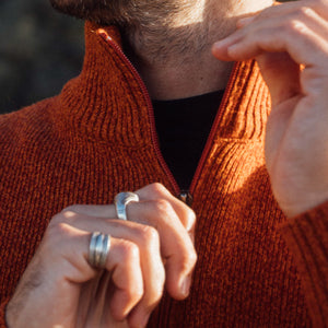 TRUCKER NECK SWEATER