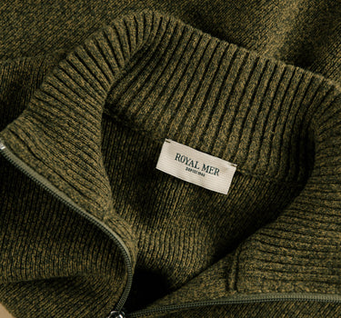 TRUCKER NECK SWEATER