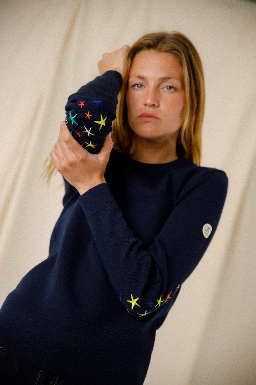 PULL MARIN COUDIERES ETOILES