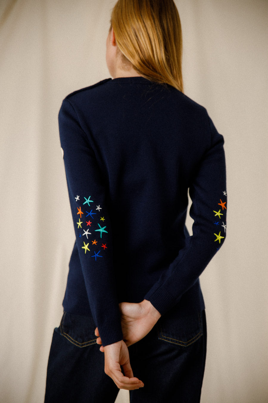 PULL MARIN COUDIERES ETOILES