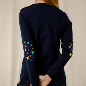 PULL MARIN COUDIERES ETOILES